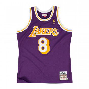 Authentic Jersey '96 La Lakers Ajy4gs18092-lalpurp96kbr-2xl NBA | Mitchell & Ness