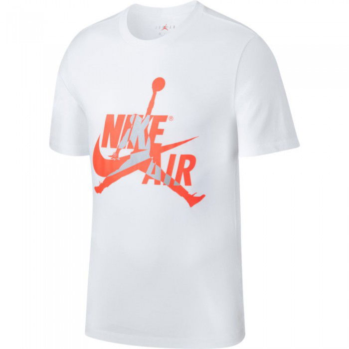 T-shirt Jordan Classics white/metallic silver