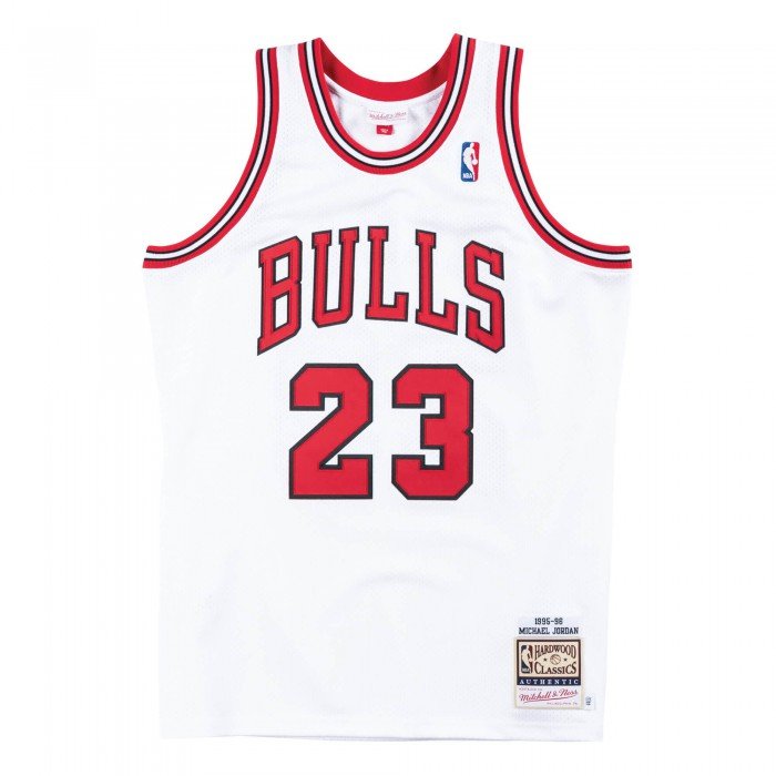 Authentic Jersey '95 Chicago Bulls Ajy4lg19002-cbublck95mjo-2xl NBA image n°1