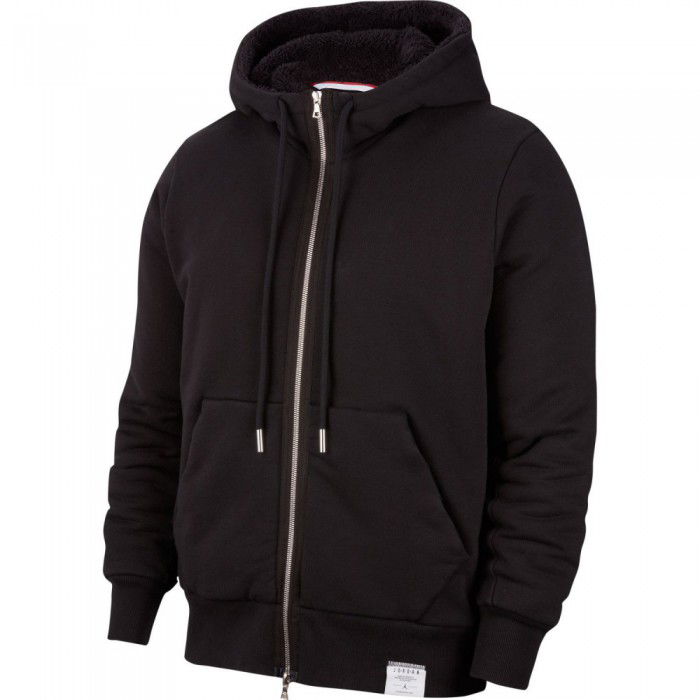 Sweat Jordan zippé Sherpa Black Cat black