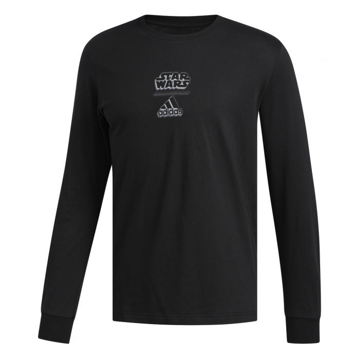 T-shirt adidas Star Wars manches longues noir