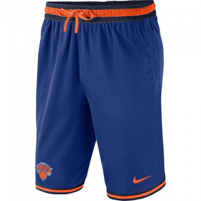 Short New York Knicks Nike rush blue/black/brilliant ornge NBA