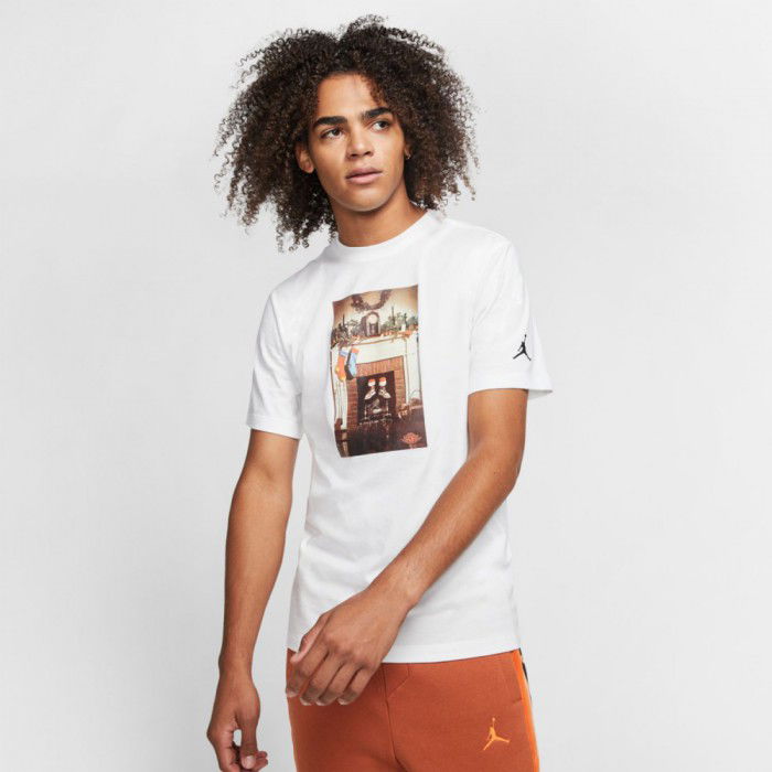 T-shirt Jordan "air" white