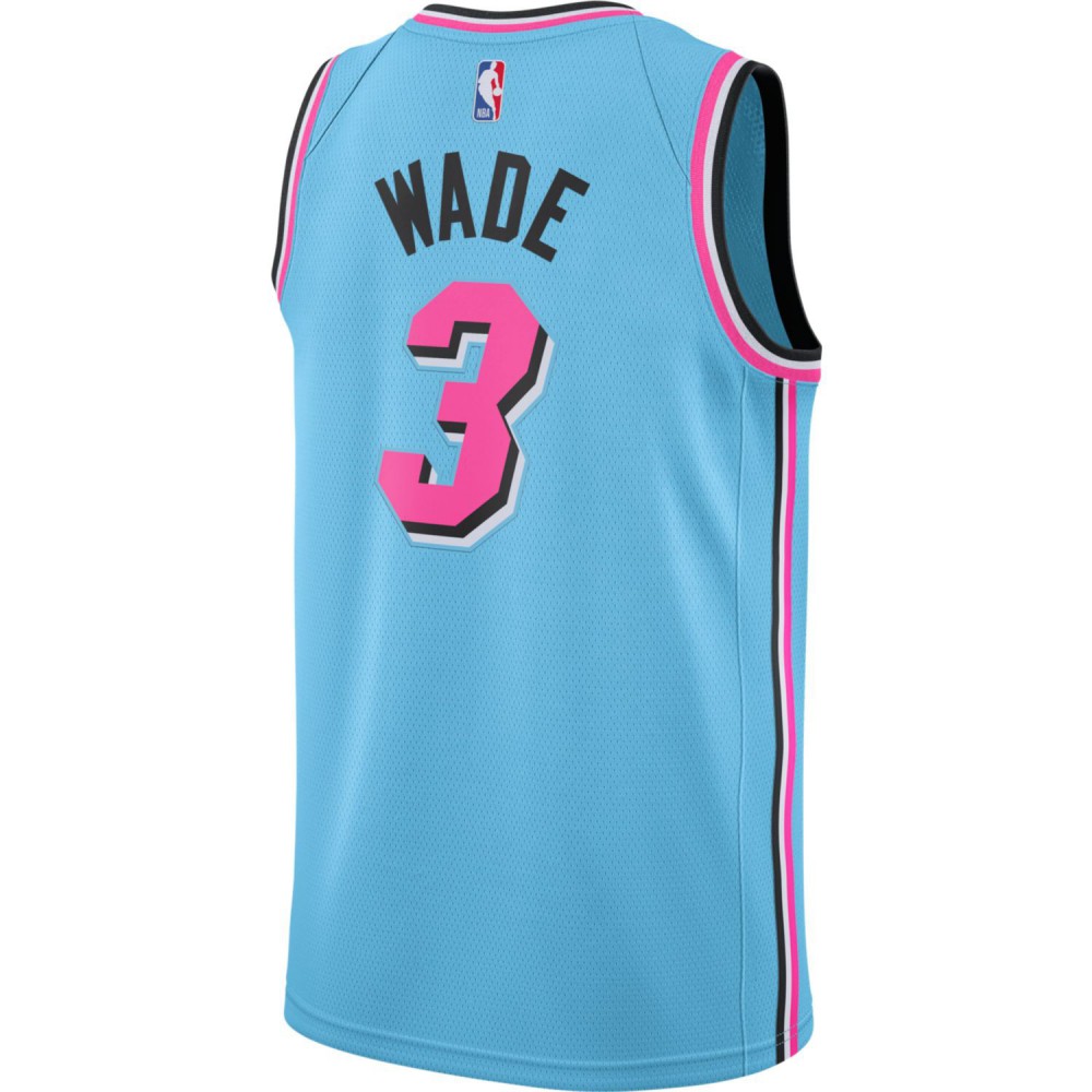 Maillot NBA Dwyane Wade Miami Heat Nike City Edition ...