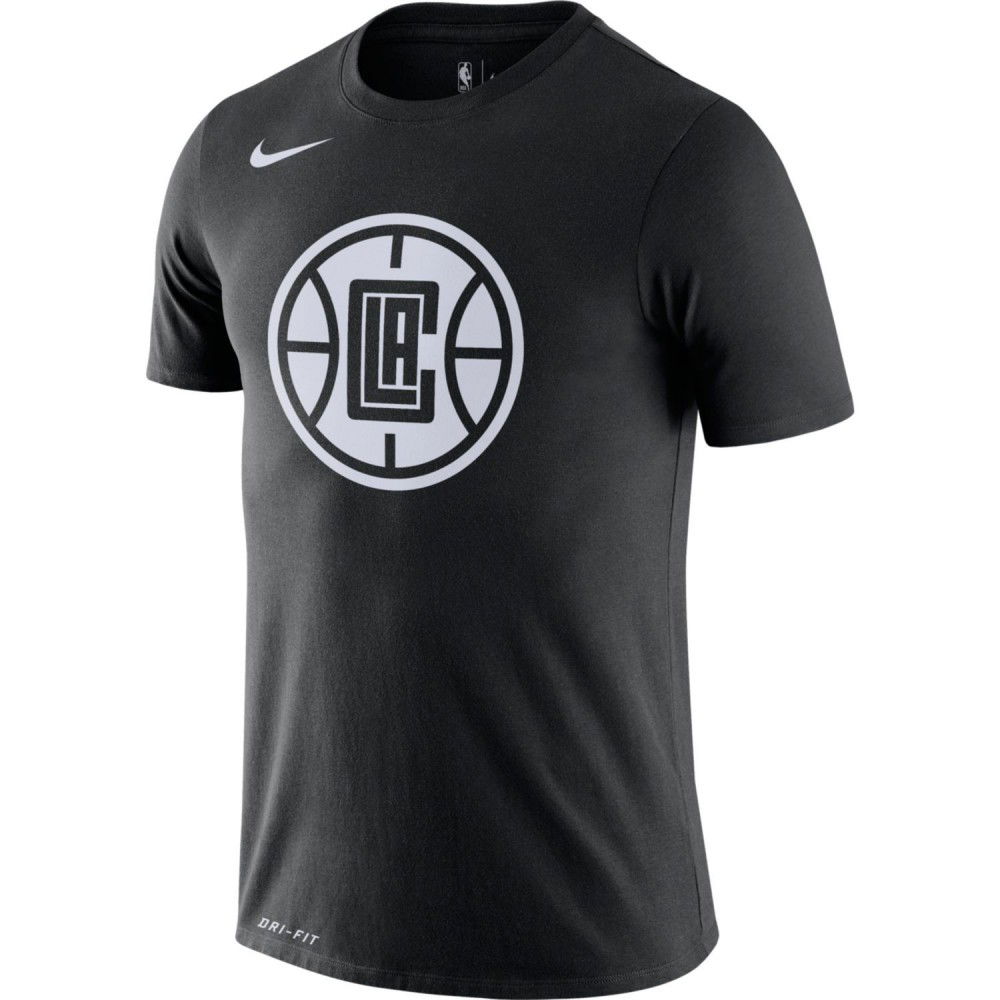 T-shirt NBA Los Angeles Clippers Nike City Edition Logo black ...