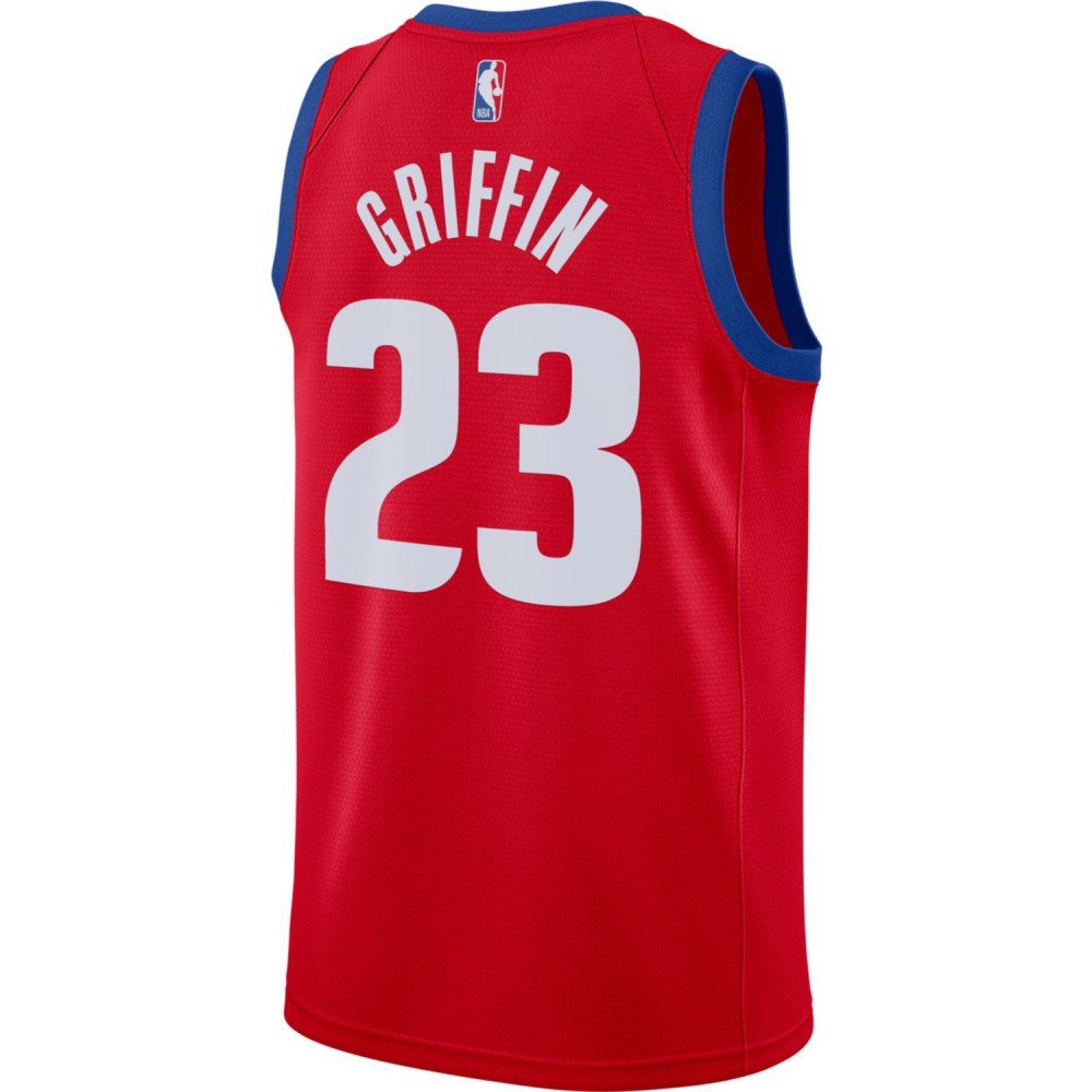 Maillot NBA Blake Griffin Detroit Pistons Nike City ...