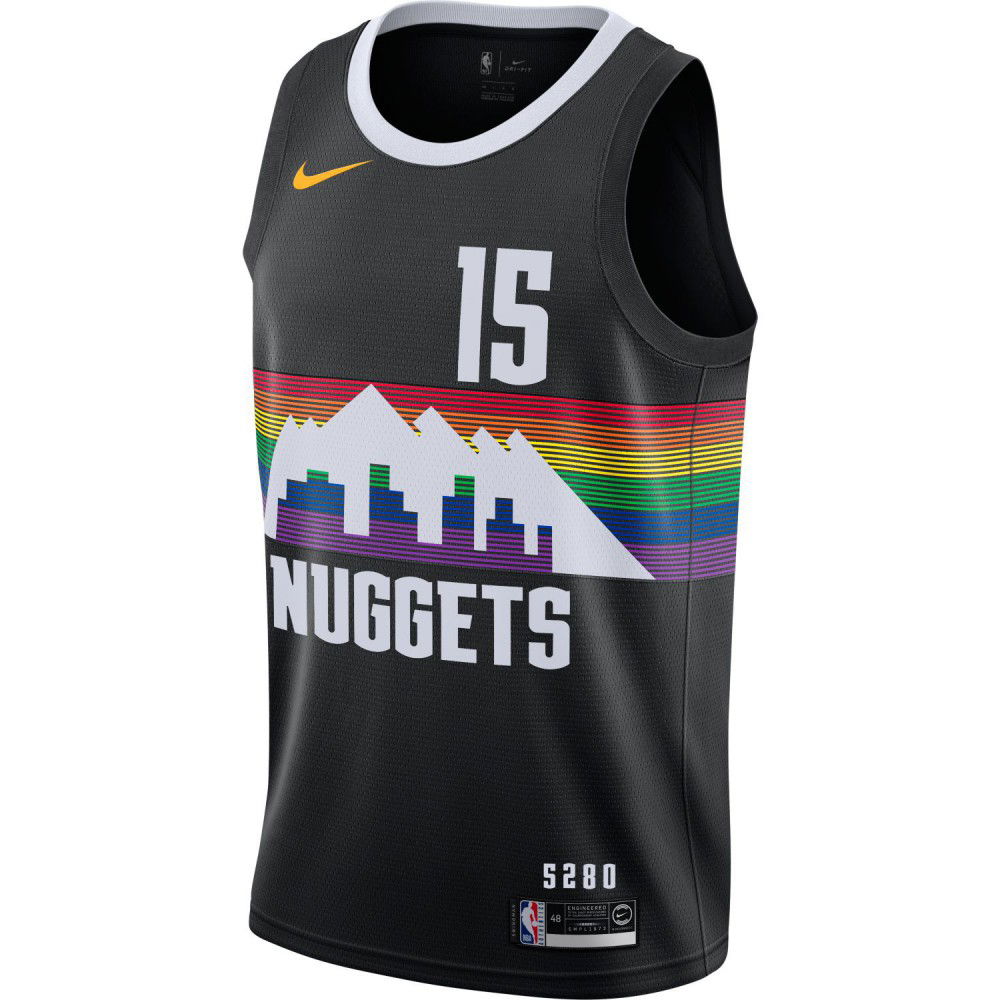 Maillot NBA Nikola Jokic Denver Nuggets Nike City Edition ...