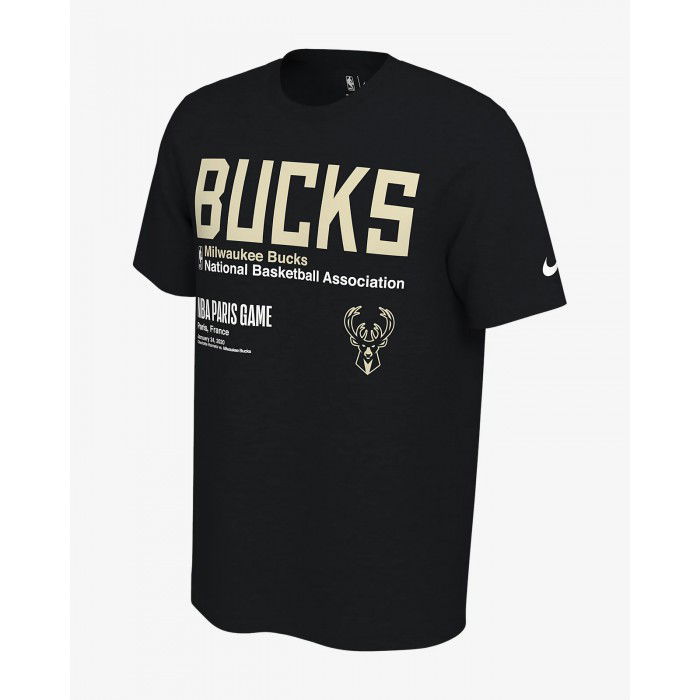 T-shirt Milwaukee Bucks Global Game black NBA