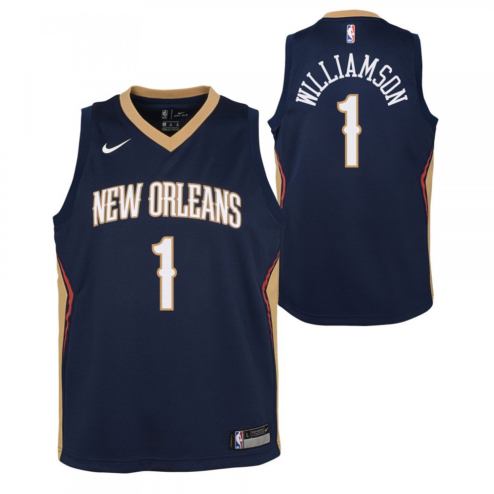 Zion Williamson New Orleans Pelicans Nike Swingman Icon Edition Jersey  Sz48/Lg