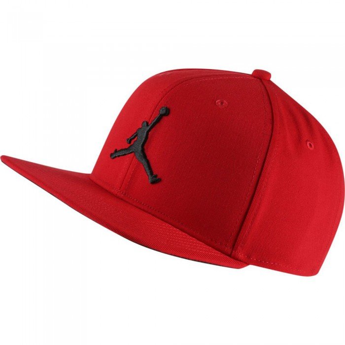 casquette jordan noir et rouge