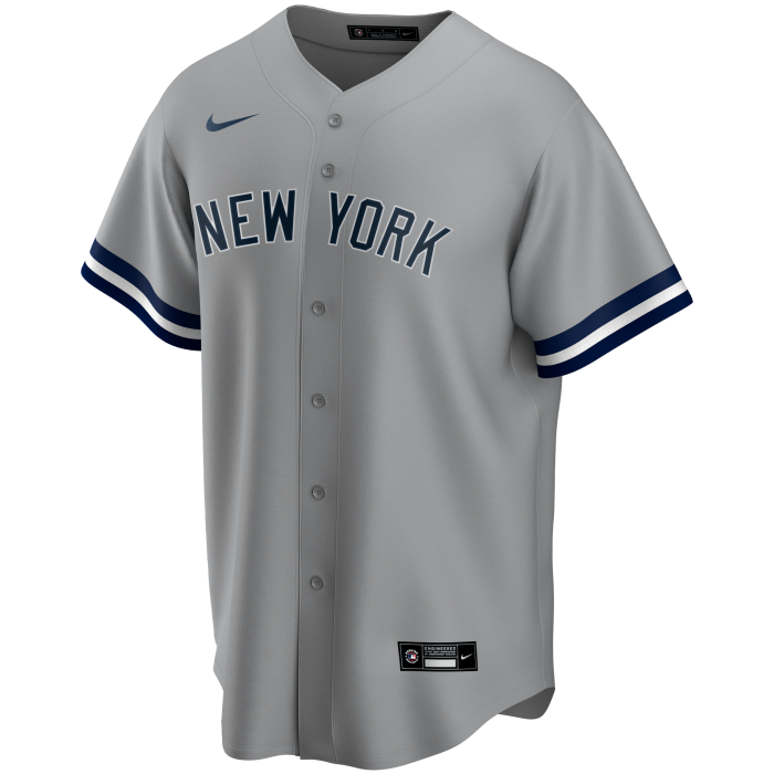 Baseball-Shirt MLB New York Yankees Nike Official Replica Road