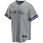 Color Grey of the product New York Yankees Mlb Nike Official Replica Road...