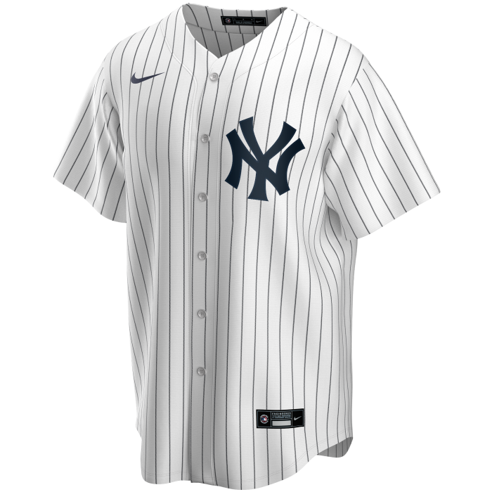 New York Yankees Mlb Nike Official Replica Home Jerseywhite Navy Winning