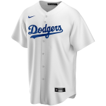 Color Blanc du produit Baseball-Shirt MLB Los Angeles Dodgers Nike Official...