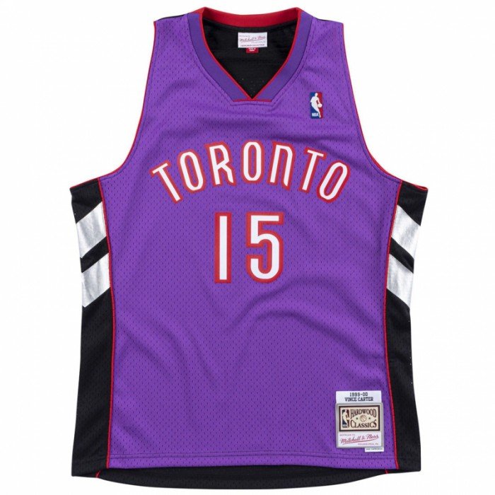 Maillot NBA Vince Carter Toronto Raptors 1999-00 Swingman Mitchell&Ness Purple
