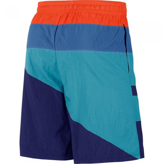 purple and teal nike shorts