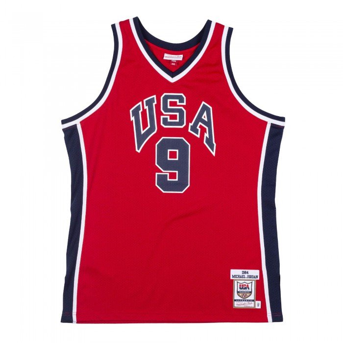 Maillot Michael Jordan Team USA 1984 Authentic Alternate Mitchell&Ness