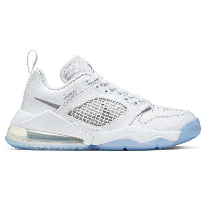 jordan mars 270 low white metallic