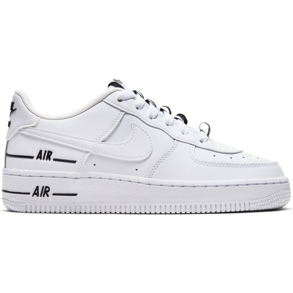 air force 1 lv8 black and white