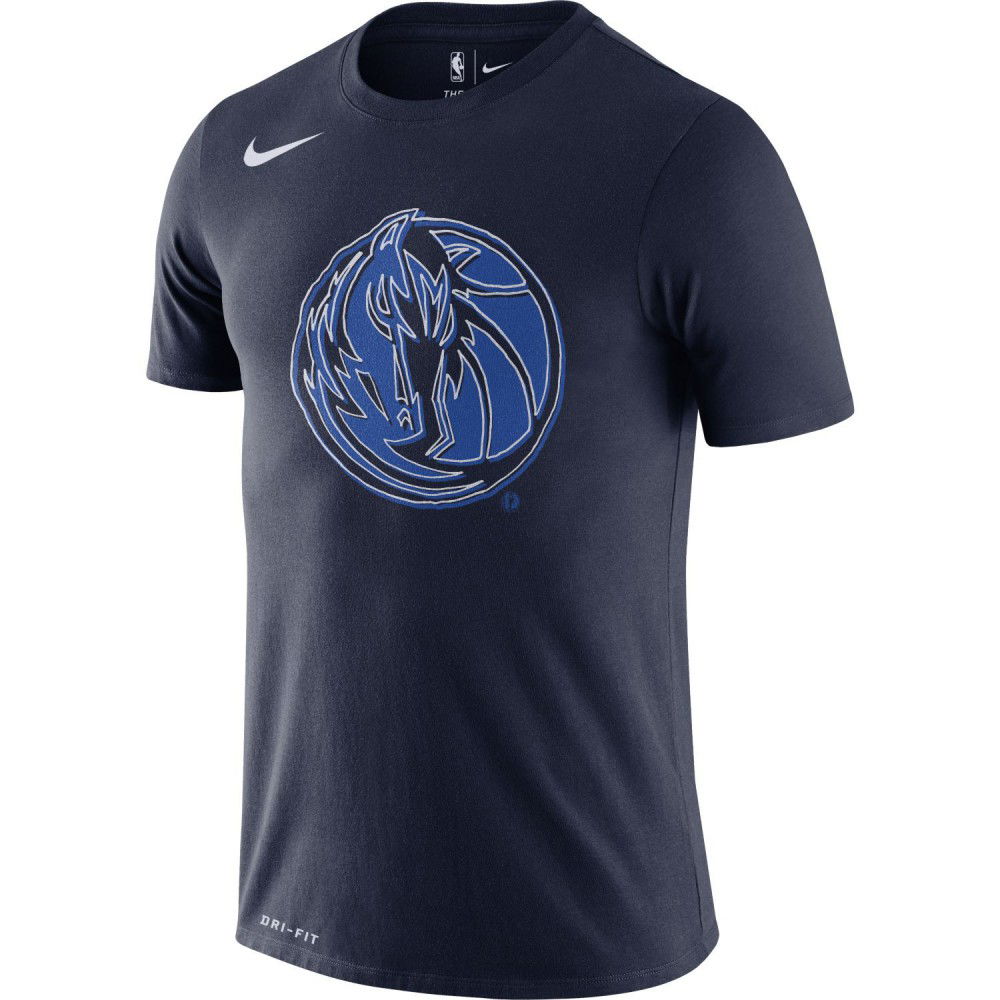 T-shirt Dallas Mavericks Logo college navy NBA - Basket4Ballers