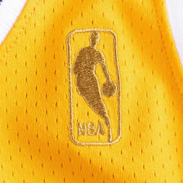 Authentic Jersey '96 La Lakers Ajy4gs18091-lalltgd96kbr-2xl NBA image n°5