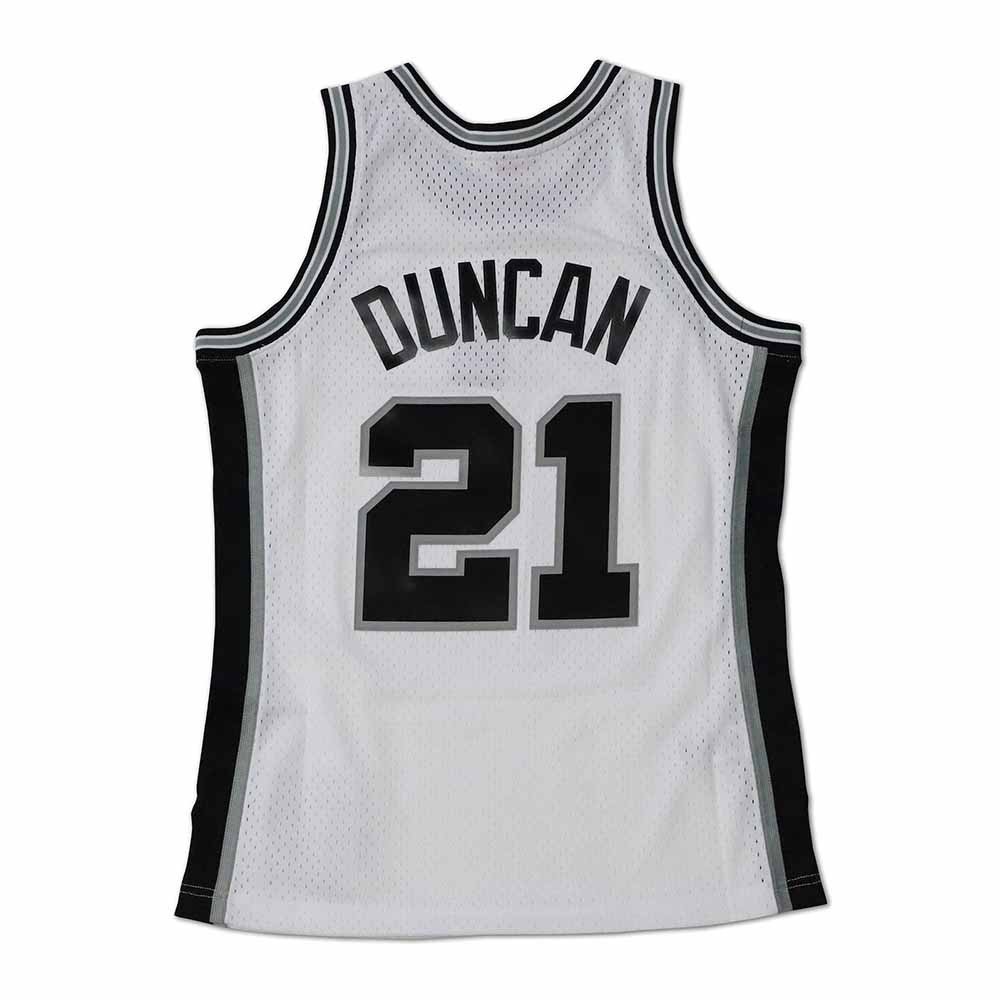 Youth Mitchell & Ness Tim Duncan Black San Antonio Spurs Swingman Throwback  Jersey