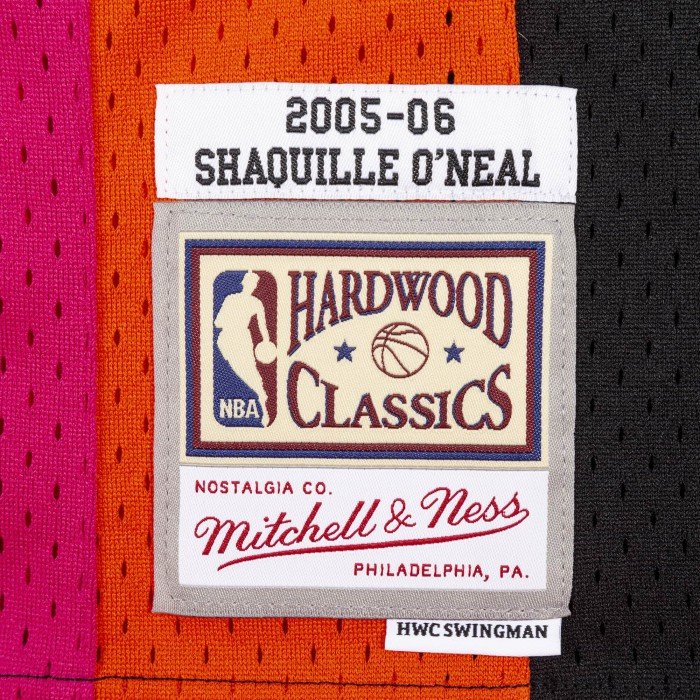 Maillot NBA Shaquille O'neal Miami Heat 2005-06 Swingman Mitchell&Ness image n°3