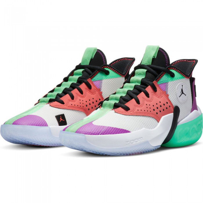 Jordan React Elevation white/black-hyper violet-flash crimson image n°3