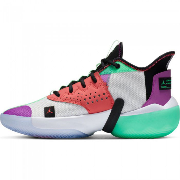 Jordan React Elevation white/black-hyper violet-flash crimson image n°7