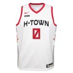 Color White of the product Maillot City Edition Swingman Enfant Houston Rockets...