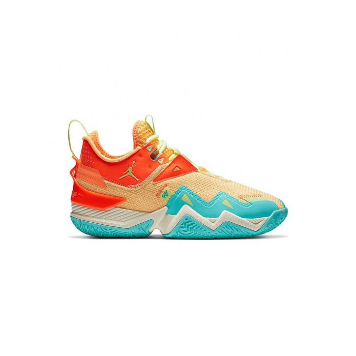 Jordan Westbrook One Take GS melon tint/lt liquid lime-hyper crimson