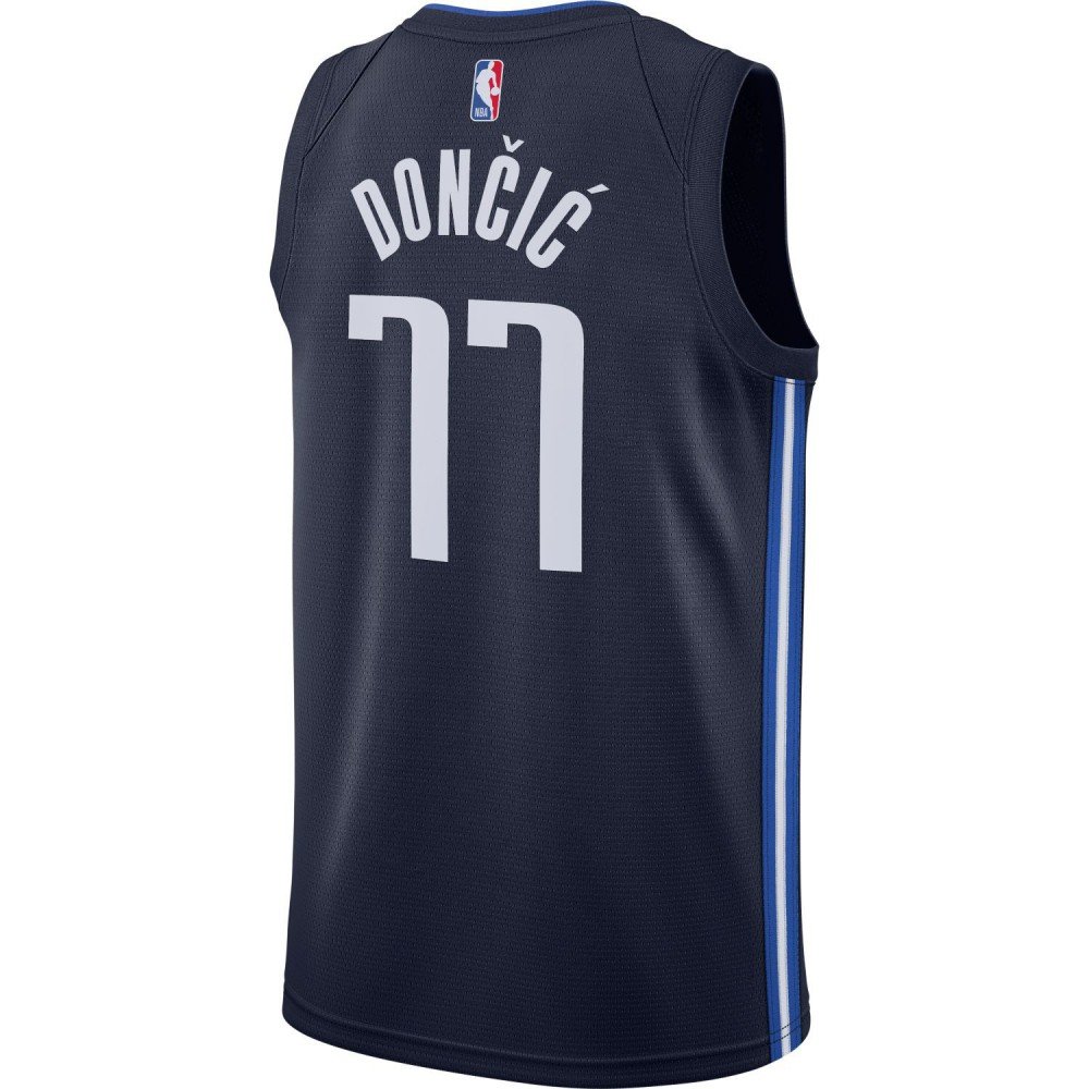 Luka Doncic Mavericks Icon Edition 2020 Nike NBA Authentic Jersey in Blue, Size: 40 | CW3441-485
