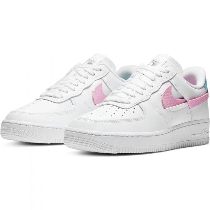 pink and white af1