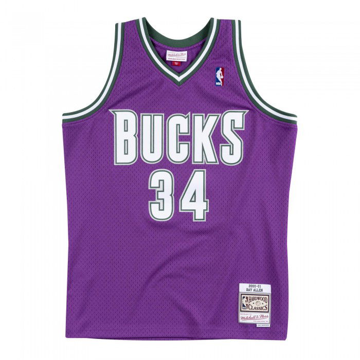 Maillot Nba Milwaukee Bucks Ray Allen '00 Mitchell & Ness Swingman