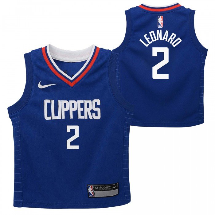 Replica Icon Road Jersey La Clippers Leonard Kawhi NBA image n°3