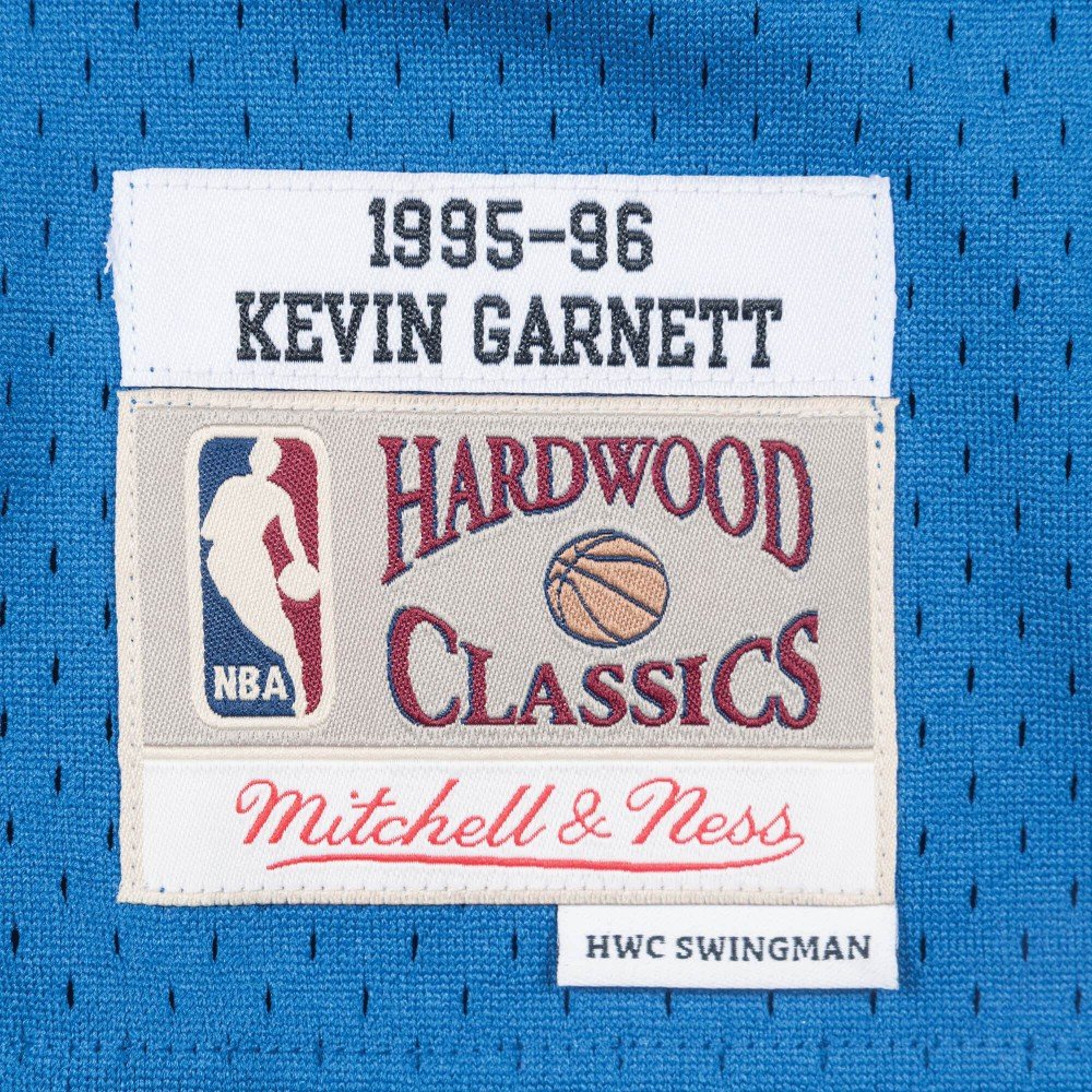 Women's Mitchell & Ness Kevin Garnett Blue Minnesota Timberwolves Hardwood  Classics Swingman Jersey