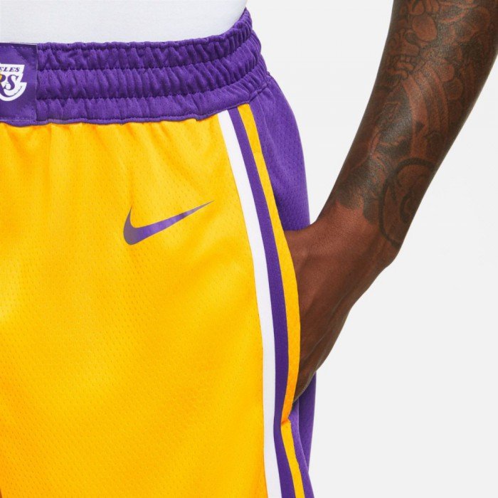 Short Los Angeles Lakers Nike NBA Icon Edition Swingman image n°7