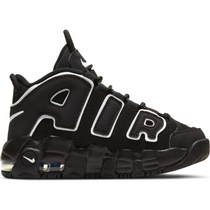 air uptempo black and white