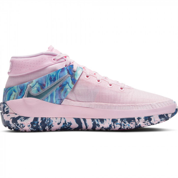 white blue and pink foams