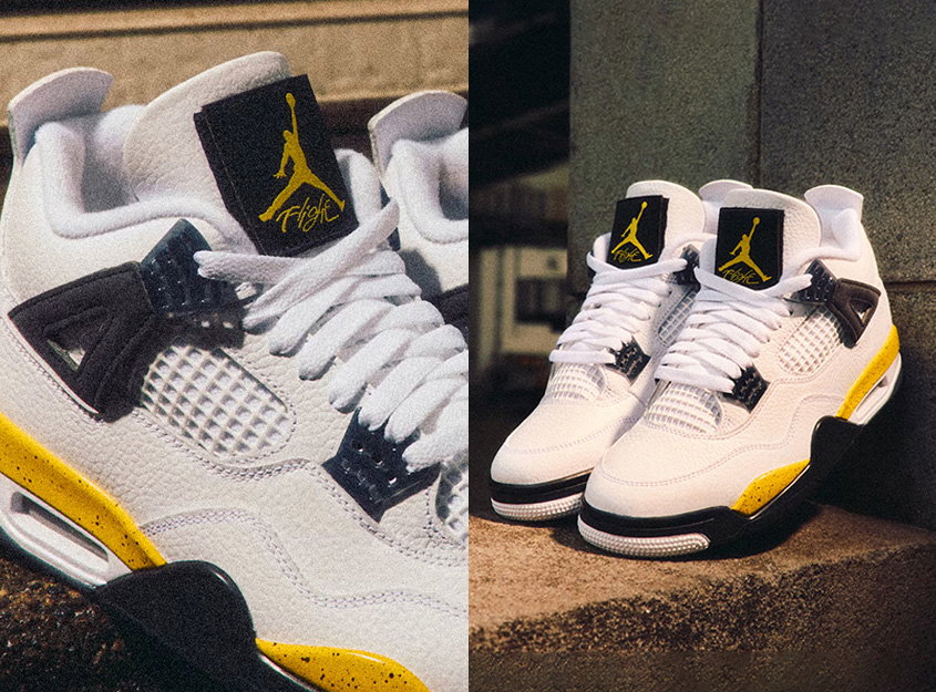 Jordan 4 Tour Yellow Rare Air